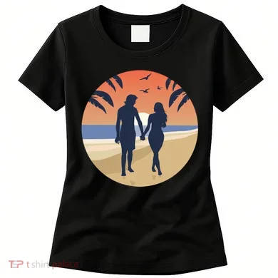 Beach Couple Women's T-Shirt