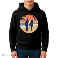 Beach Couple Kids Hoodie thumb 4