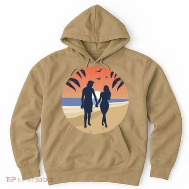 Beach Couple Hoodie