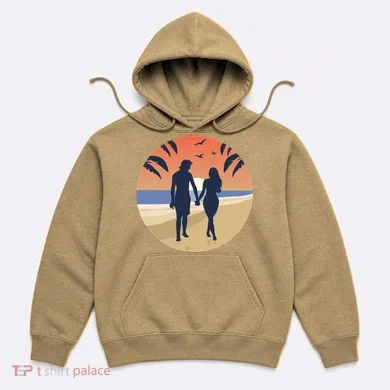 Beach Couple Hoodie