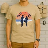 Beach Couple T-Shirt thumb 6