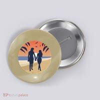 Beach Couple Button thumb 0