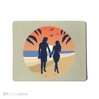 Beach Couple Mousepad thumb 0