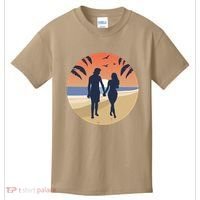 Beach Couple Kids T-Shirt thumb 0