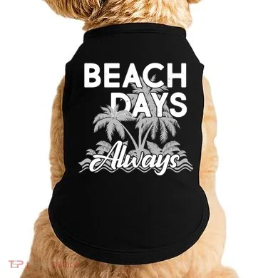 Beach Days Always Doggie Tank