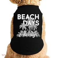 Beach Days Always Doggie Tank thumb 0