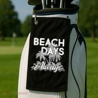 Beach Days Always Golf Towel thumb 2