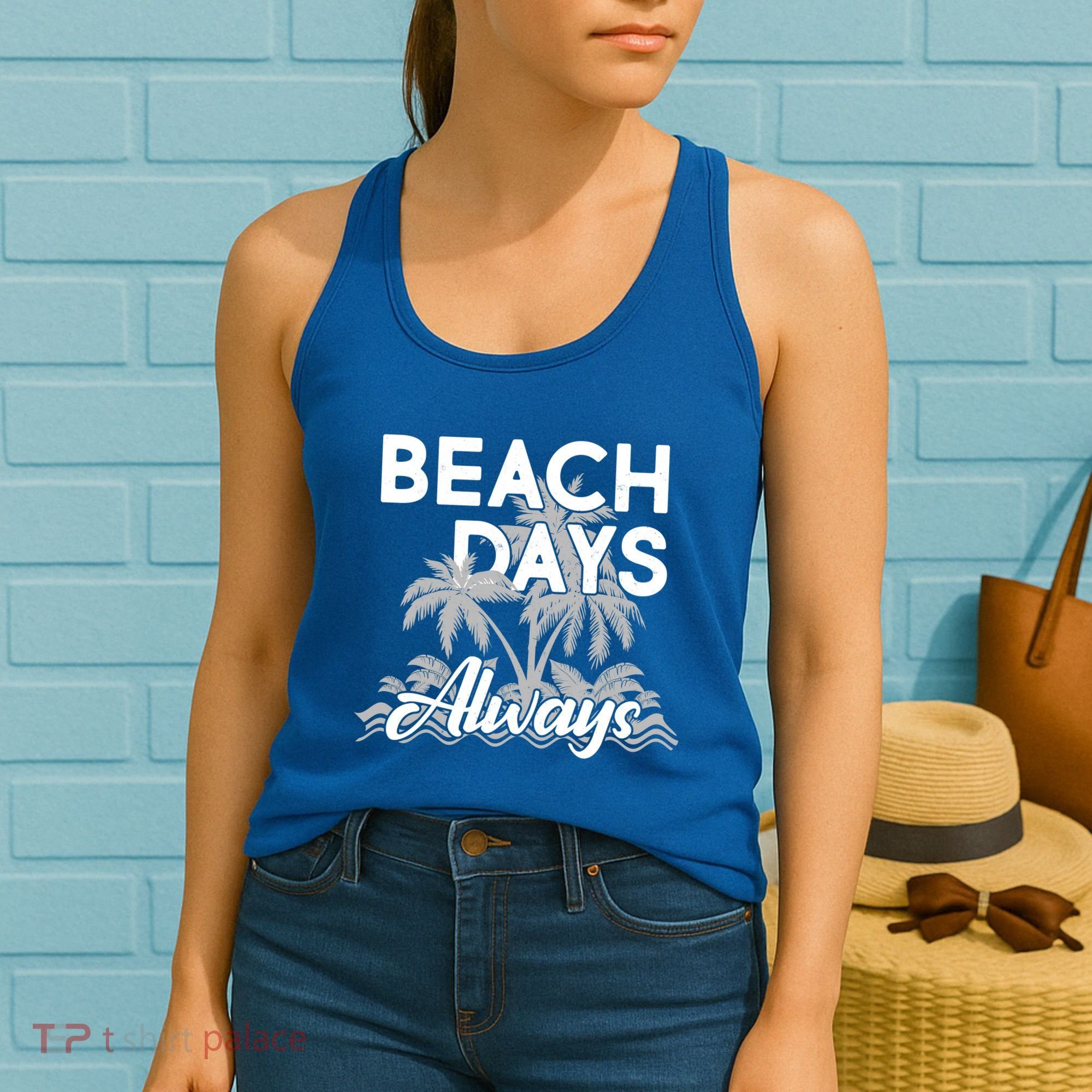 Beach Days Always Women's Tank Top