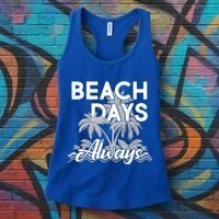 Beach Days Always Women's Tank Top thumb 3