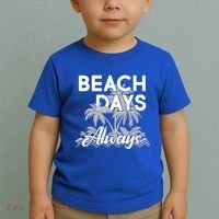 Beach Days Always Toddler T-Shirt thumb 2