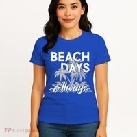 Beach Days Always Women's T-Shirt thumb 4