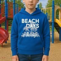 Beach Days Always Kids Hoodie thumb 2