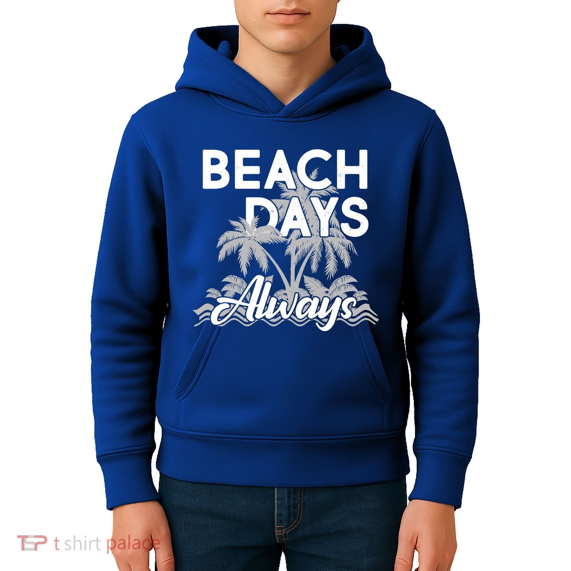 Beach Days Always Kids Hoodie
