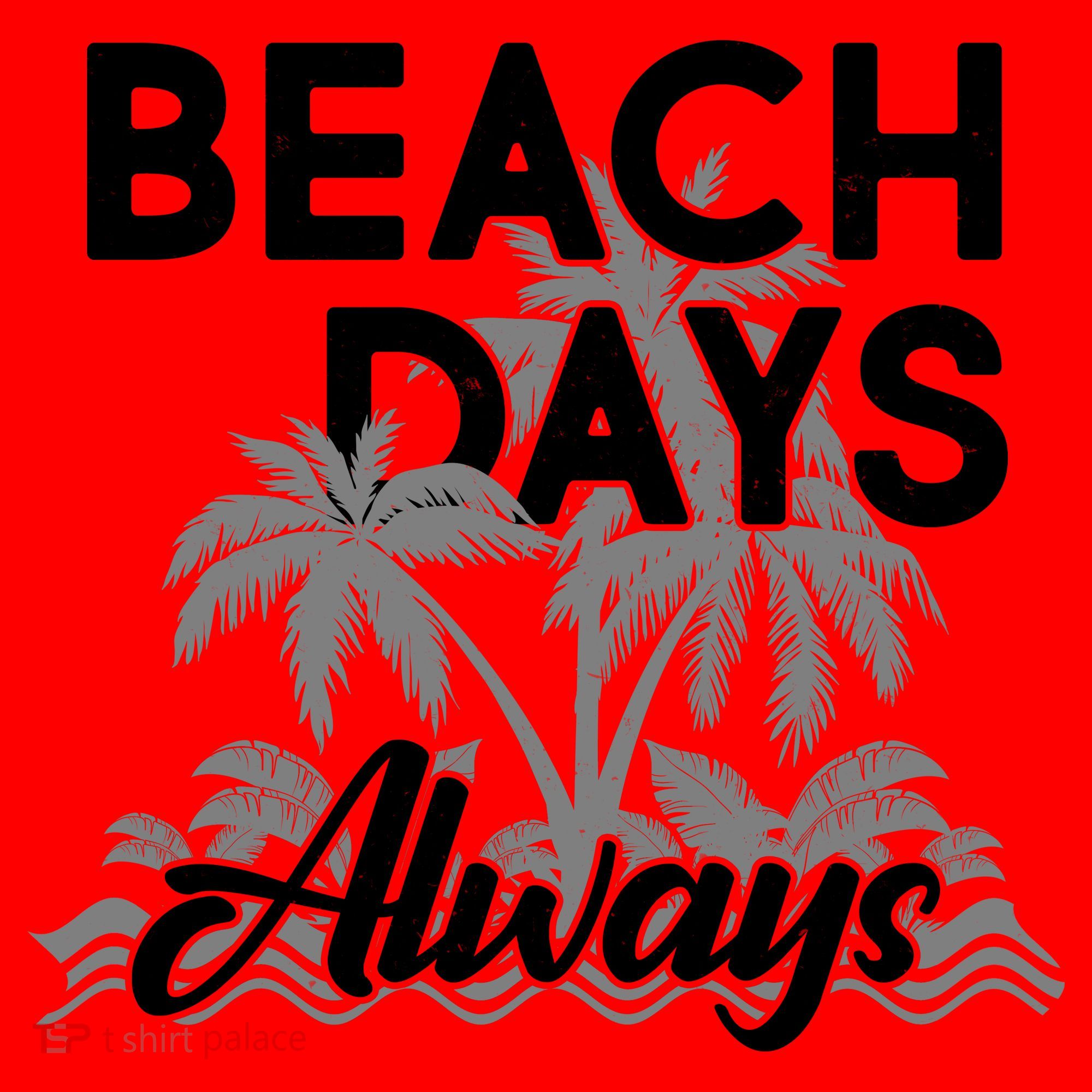 Beach Days Always Santa Hat