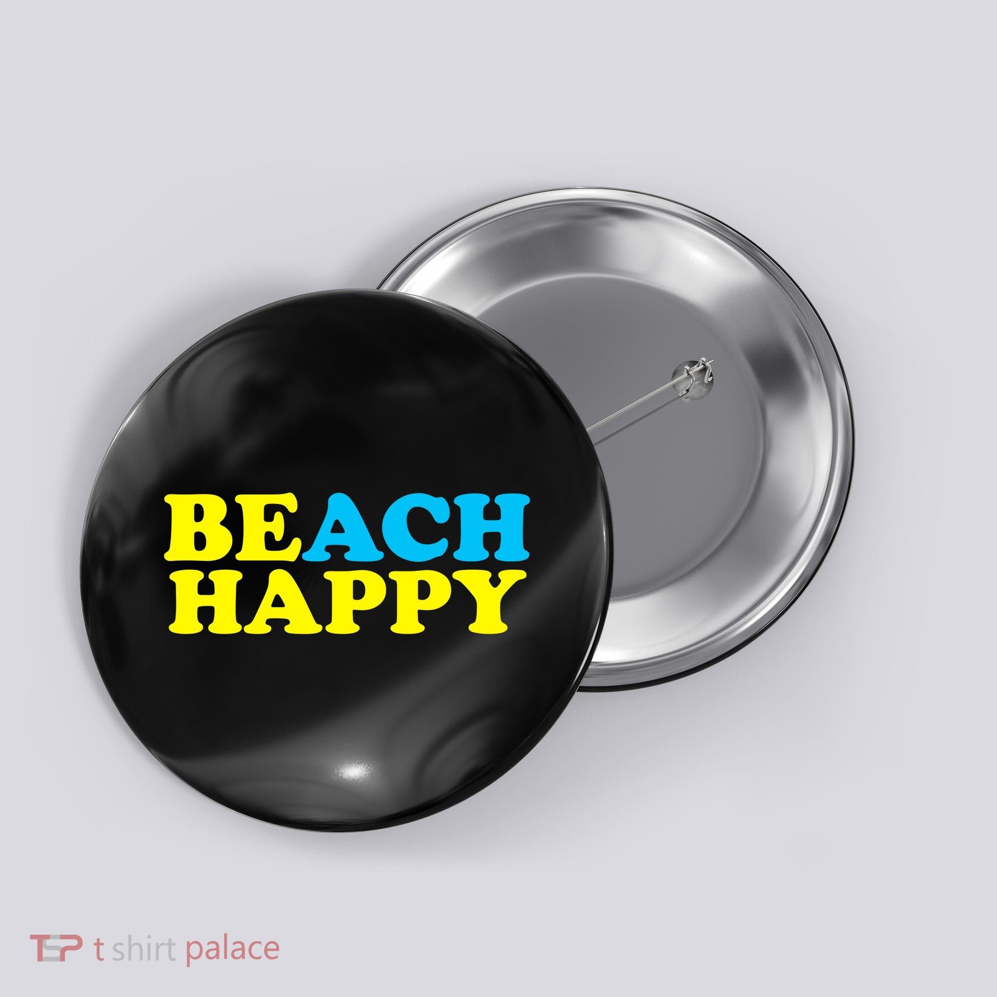 Beach Happy Button