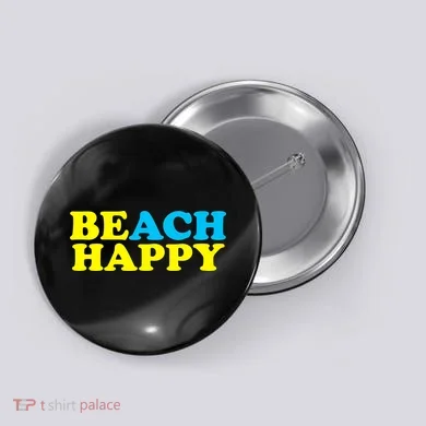 Beach Happy Button