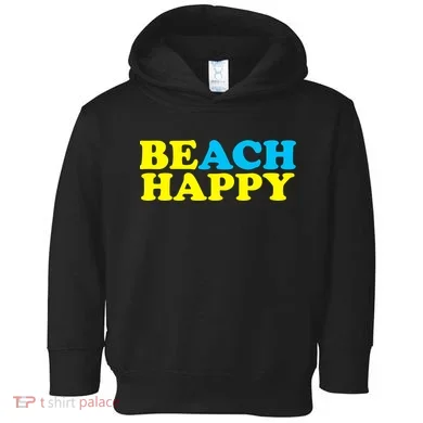 Beach Happy Toddler Hoodie