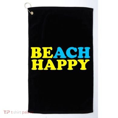 Beach Happy Golf Towel