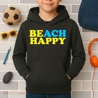 Beach Happy Kids Hoodie thumb 2