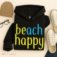 Beach Happy (Be Happy) Hoodie thumb 4