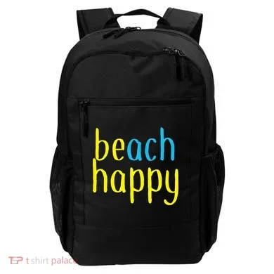 Beach Happy (Be Happy) Backpack