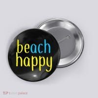 Beach Happy (Be Happy) Button thumb 0