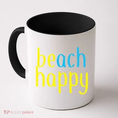 Beach Happy (Be Happy) Coffee Mug