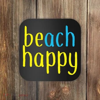 Beach Happy (Be Happy) Coaster