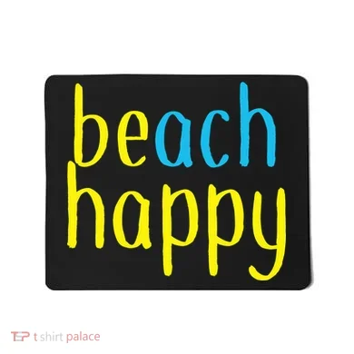 Beach Happy (Be Happy) Mousepad
