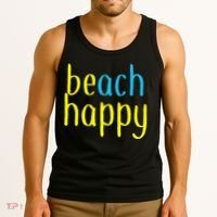 Beach Happy (Be Happy) Tank Top thumb 3