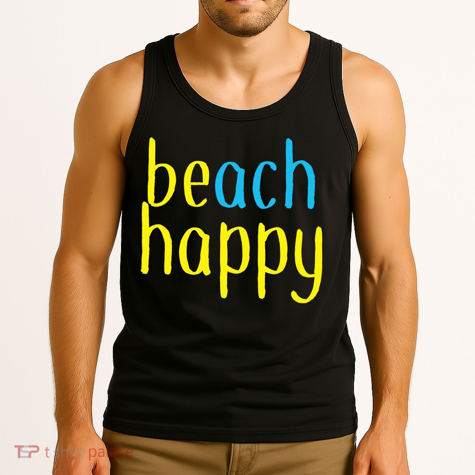 Beach Happy (Be Happy) Tank Top