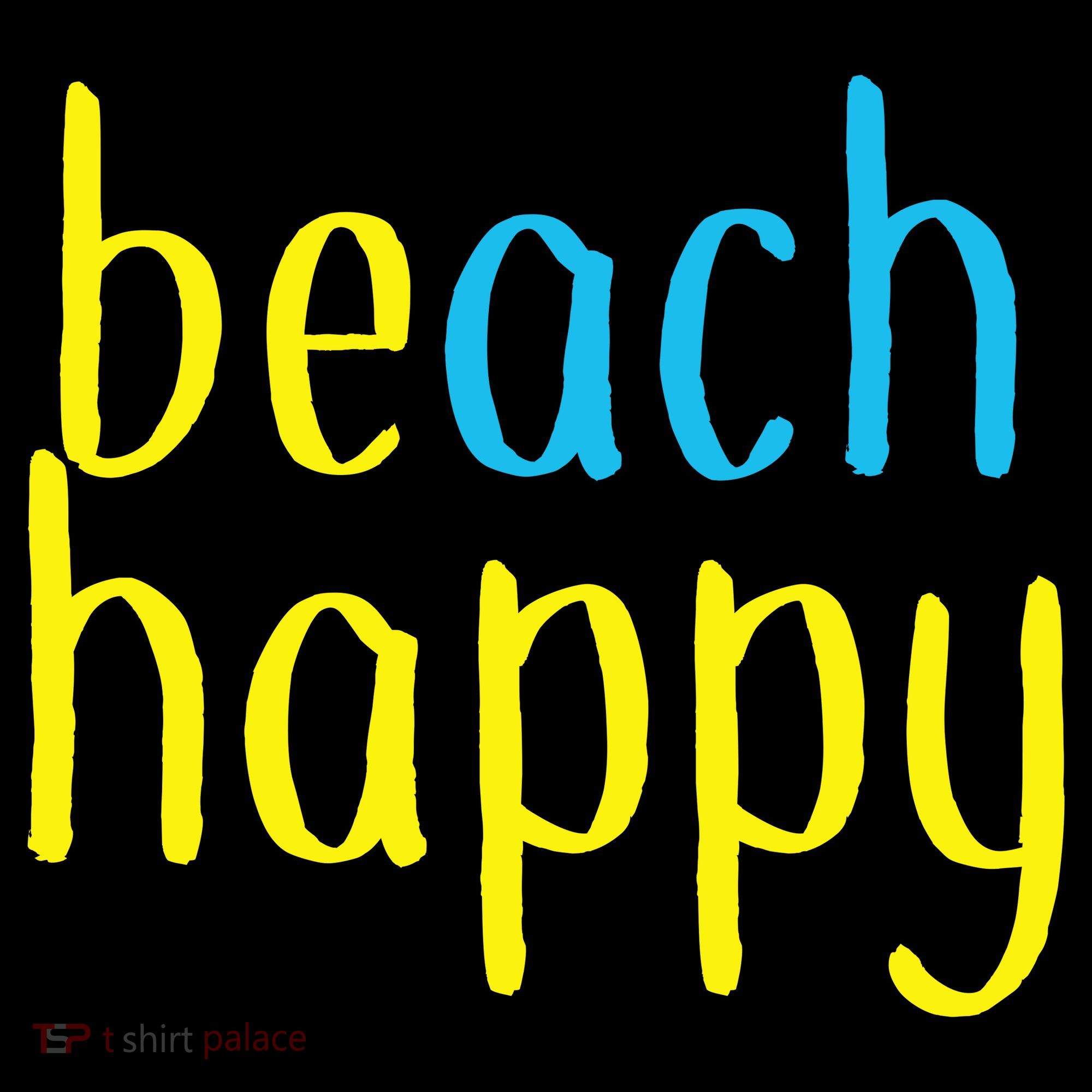 Beach Happy (Be Happy) Kids T-Shirt