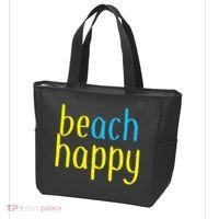 Beach Happy (Be Happy) Tote Bag thumb 3