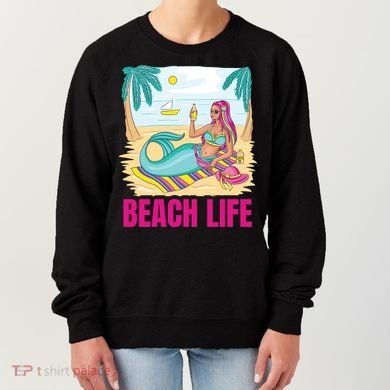 Beach Life Mermaid Women's Sweatshirt
