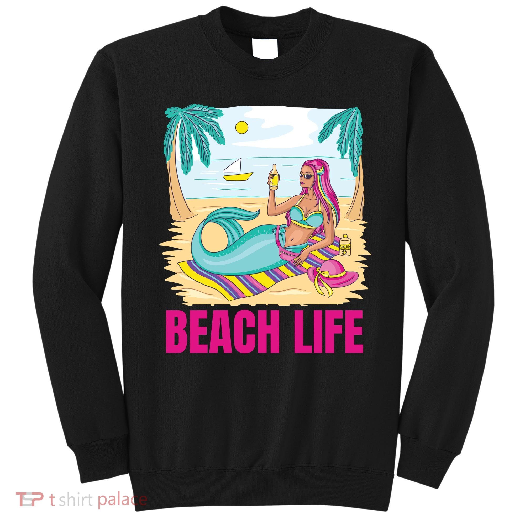 Beach Life Mermaid Sweatshirt