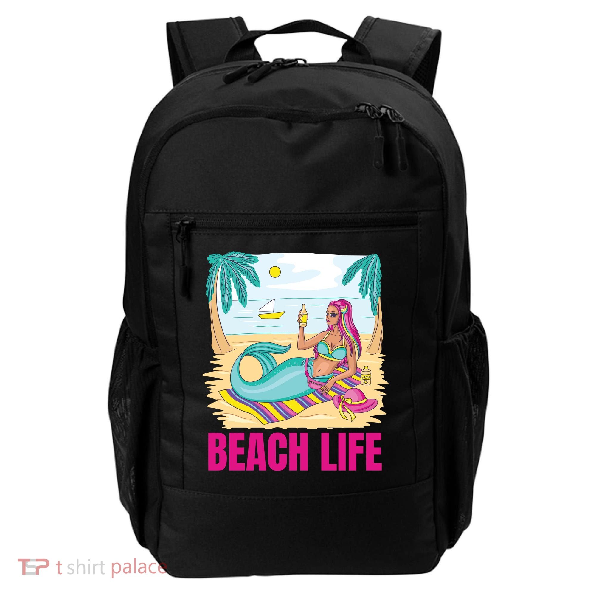 Beach Life Mermaid Backpack