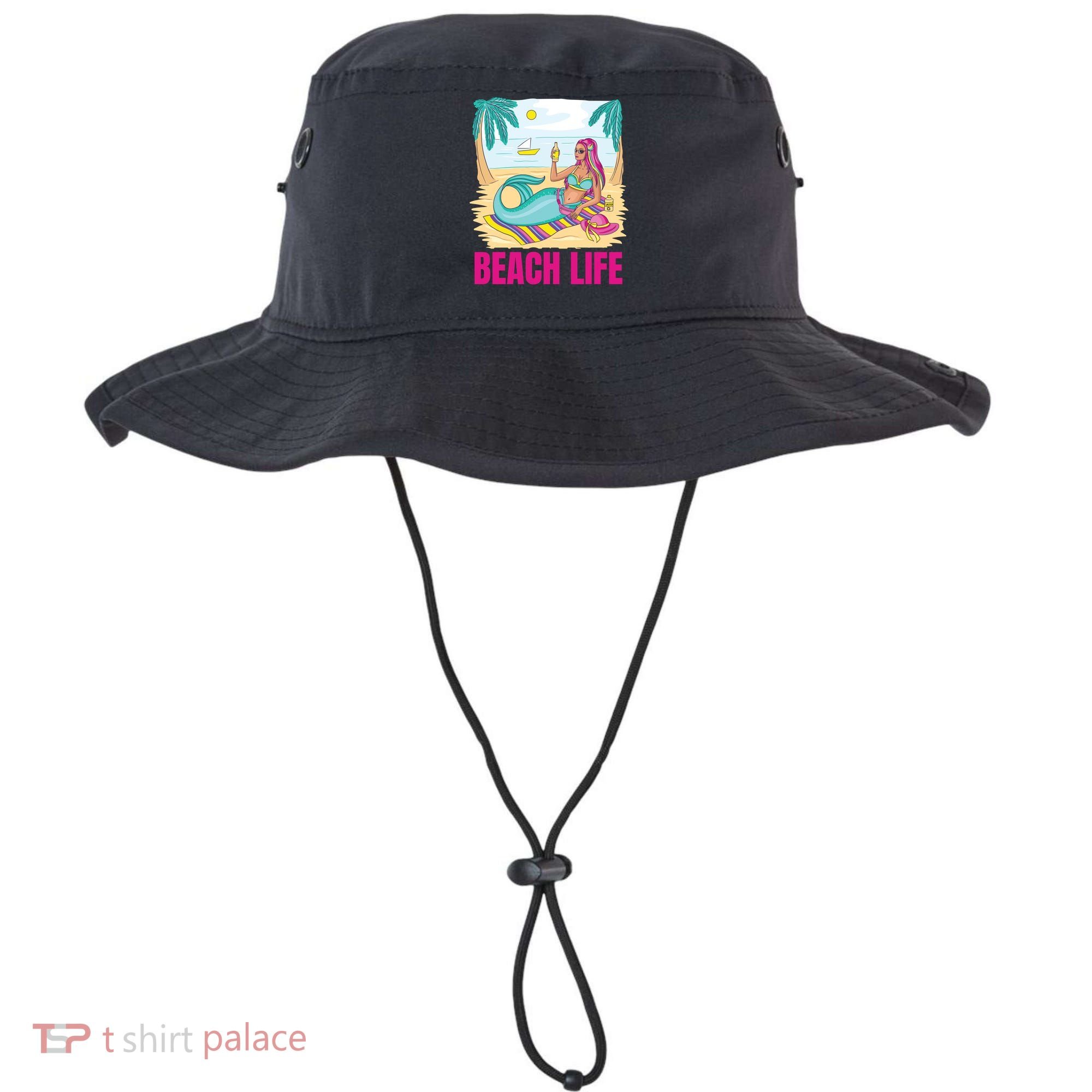Beach Life Mermaid Bucket Hat