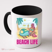 Beach Life Mermaid Coffee Mug thumb 0