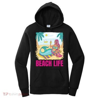 Beach Life Mermaid Women's Hoodie