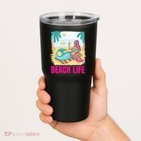 Beach Life Mermaid Tumbler thumb 2
