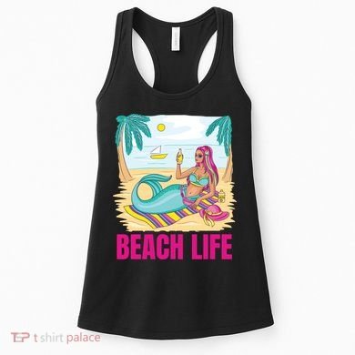 Beach Life Mermaid Women's Tank Top