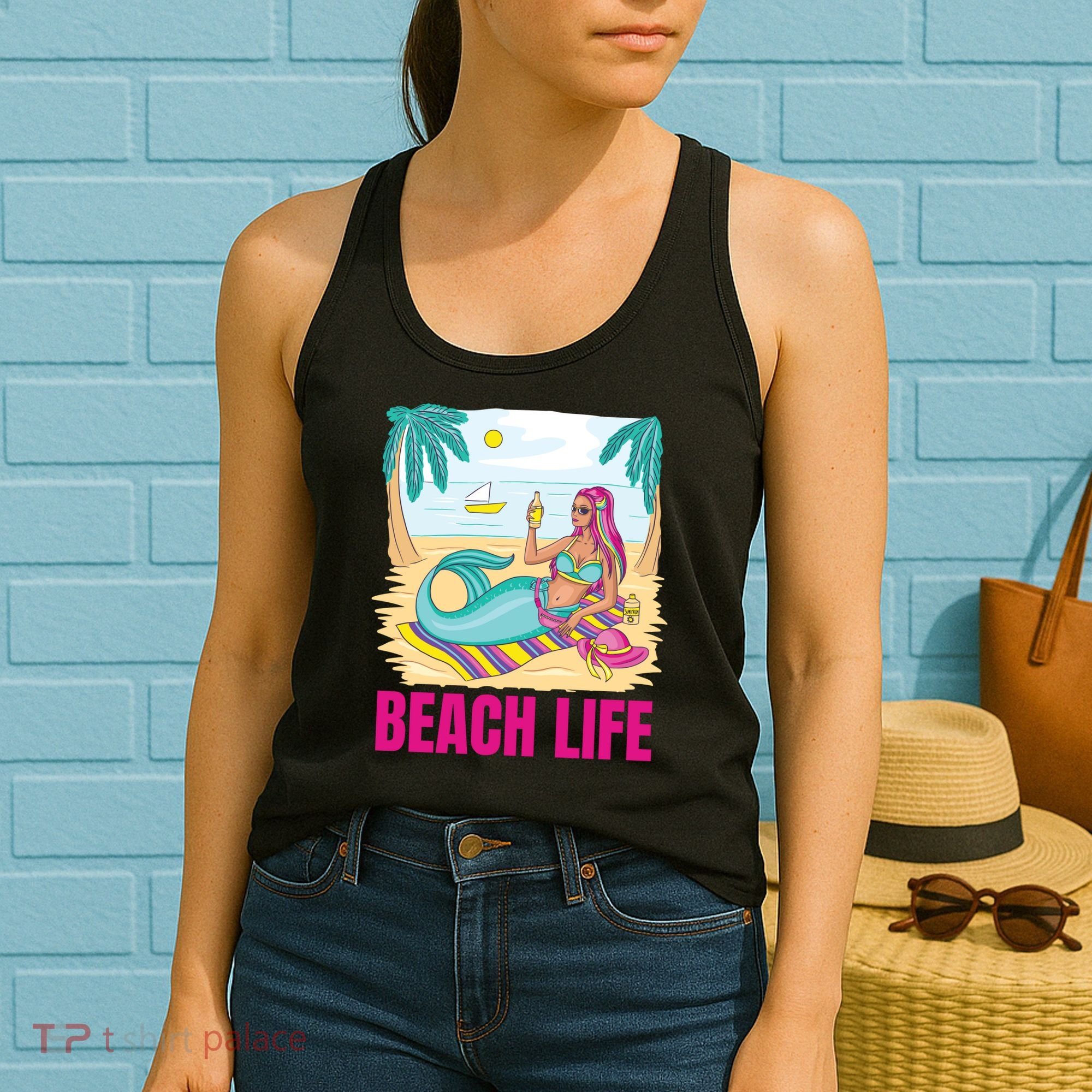 Beach Life Mermaid Women's Tank Top