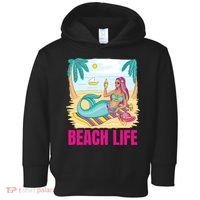 Beach Life Mermaid Toddler Hoodie thumb 0