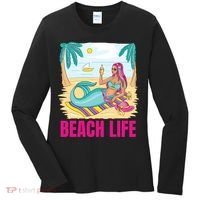 Beach Life Mermaid Women's Long Sleeve Shirt thumb 0
