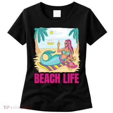 Beach Life Mermaid Women's T-Shirt