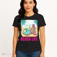 Beach Life Mermaid Women's T-Shirt thumb 4