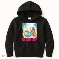 Beach Life Mermaid Kids Hoodie thumb 0