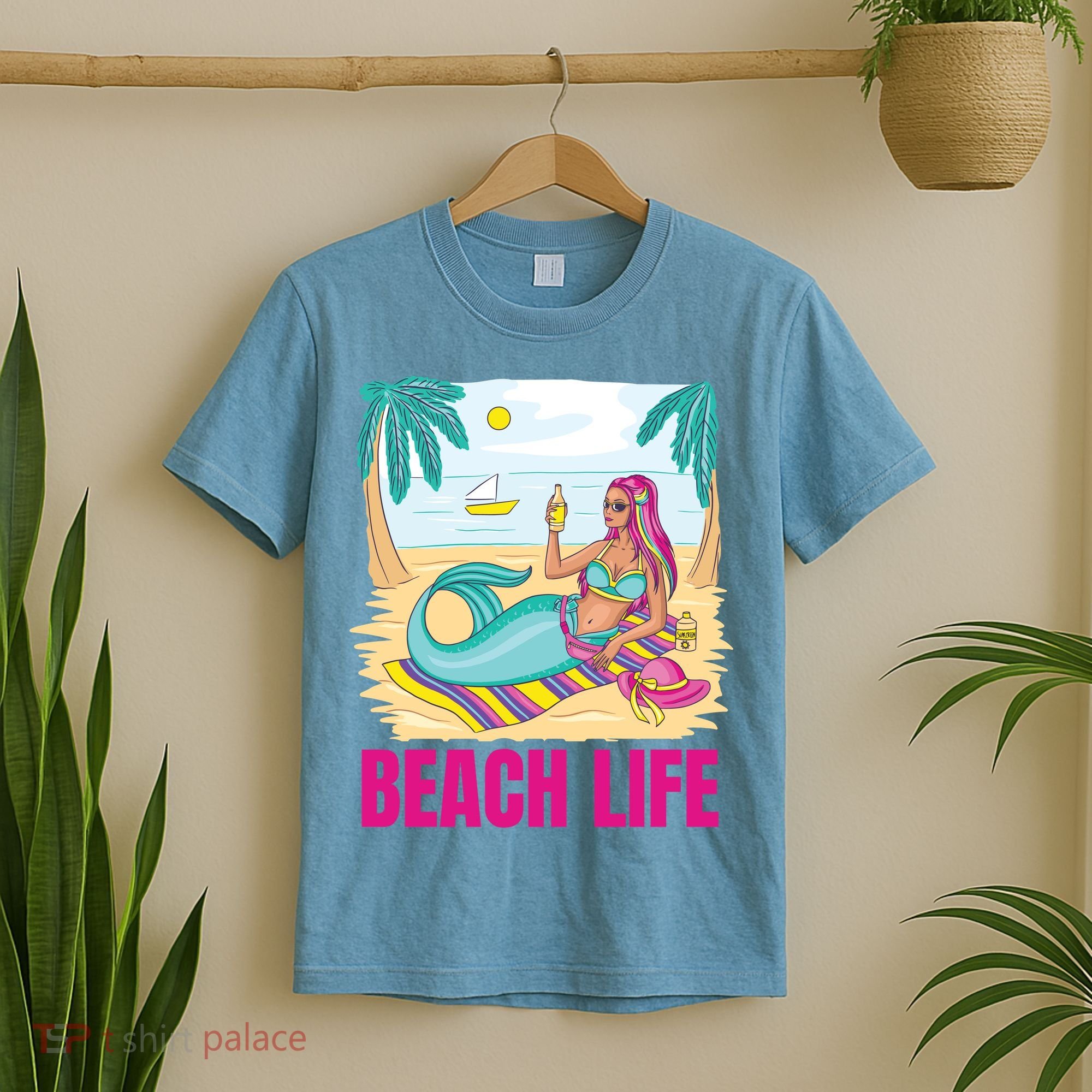Beach Life Mermaid T-Shirt
