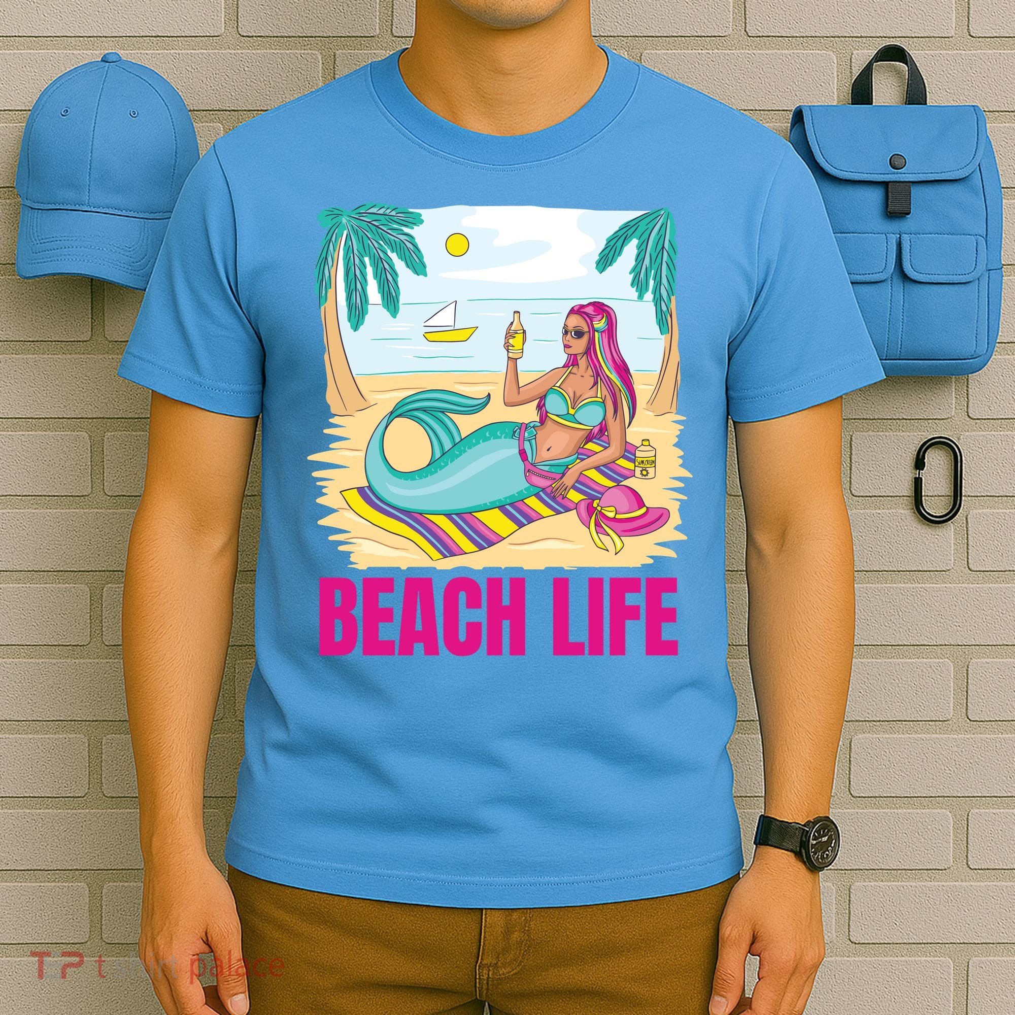 Beach Life Mermaid T-Shirt
