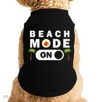 Beach Mode On Doggie Tank thumb 0